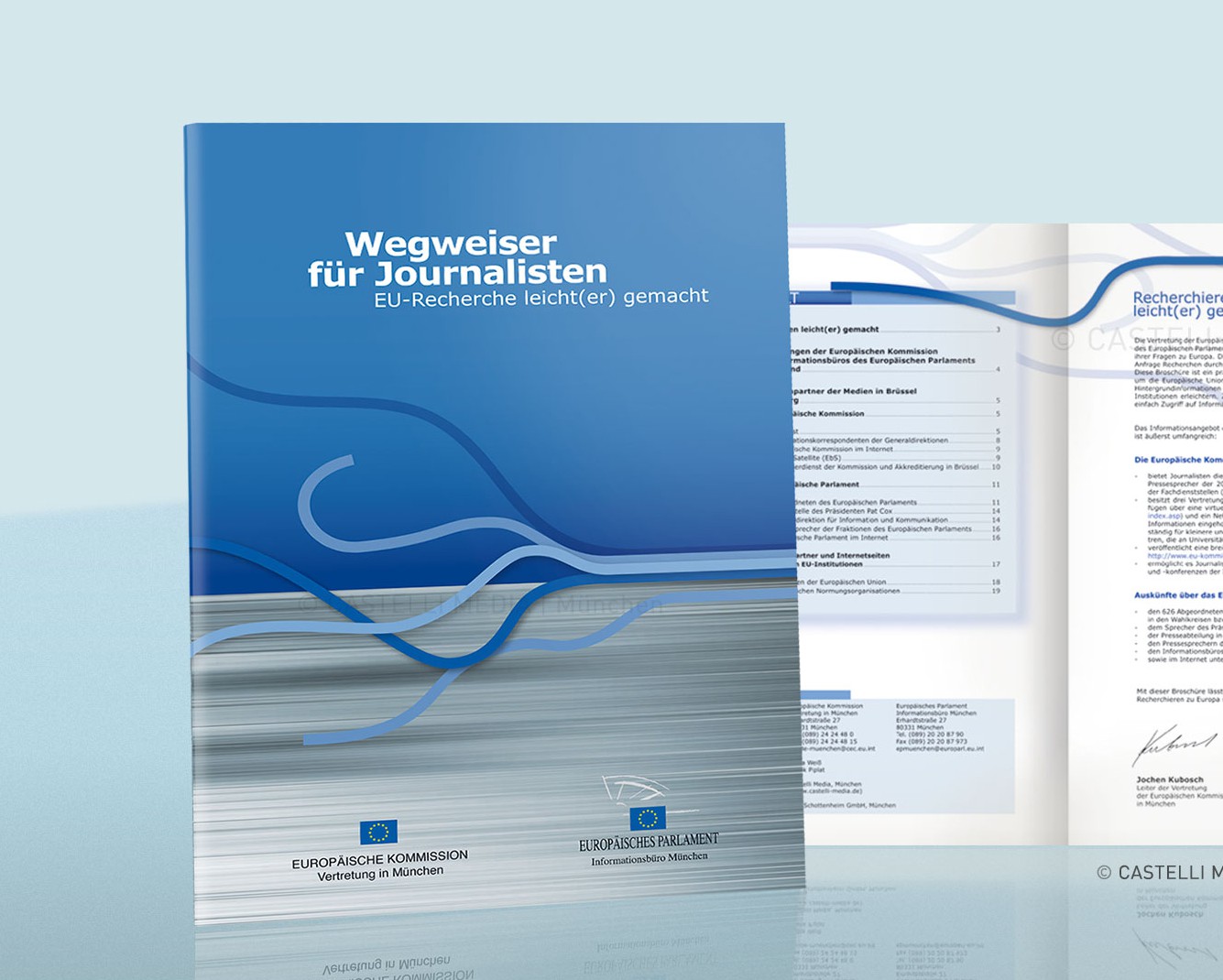 Broschüre der Europäisches Parlament - Informationsbüro München