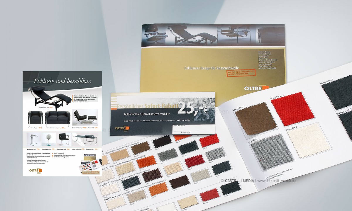 Katalog Designer moebelhersteller broschüre