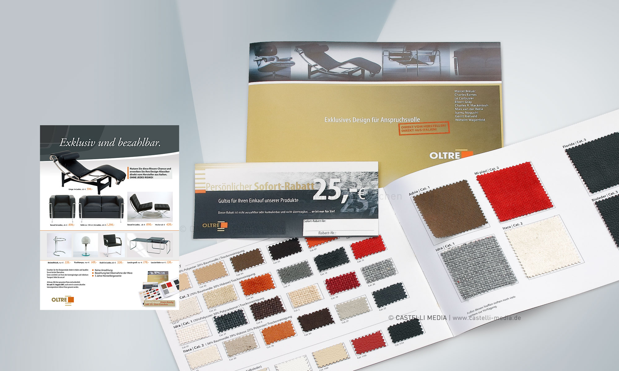 Katalog Designer moebelhersteller broschüre