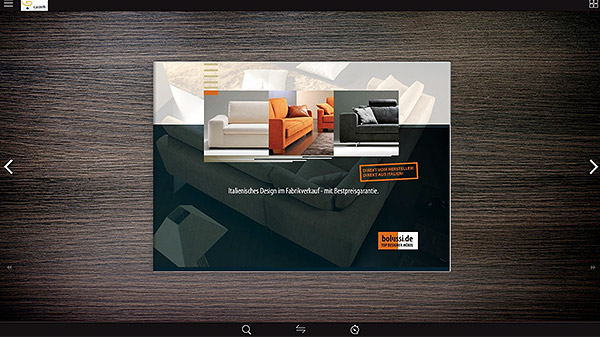 bolussi-digitaler-blaetterkatalog-moebel Bolussi design Broschüre Blätterkatalog