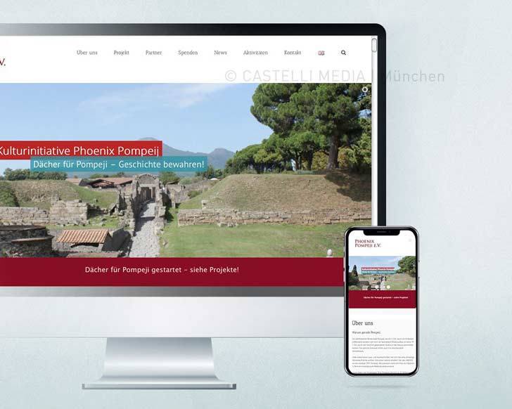 Webseite-Wordpress-Pompeji