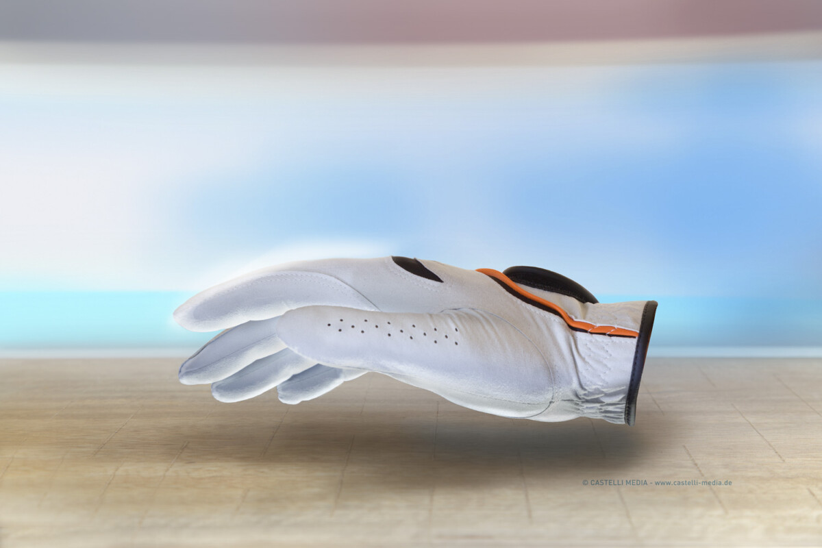 Bildretusche Handschuhe Kuraray Finale Produktfotografien high-End Handschuhes