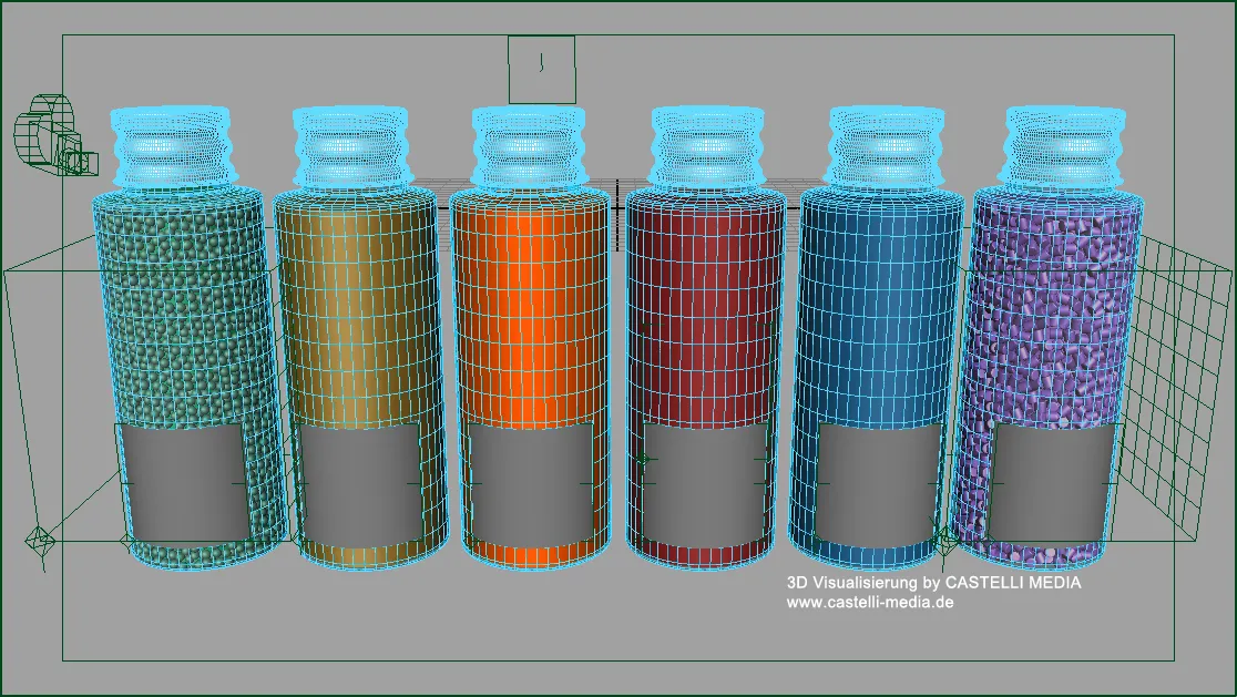 3D Visualisierung für die Erstellung einer Videoanimation 3D-visualisierung-animation_gitter_4