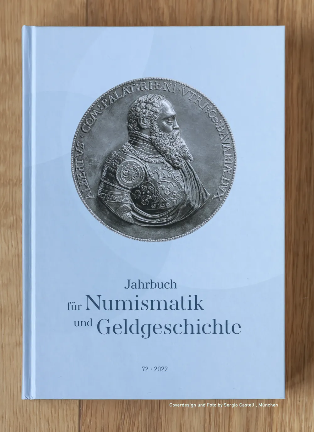 Umschlagdesign Jahrbuch für Numismatik und Geldgeschichte
