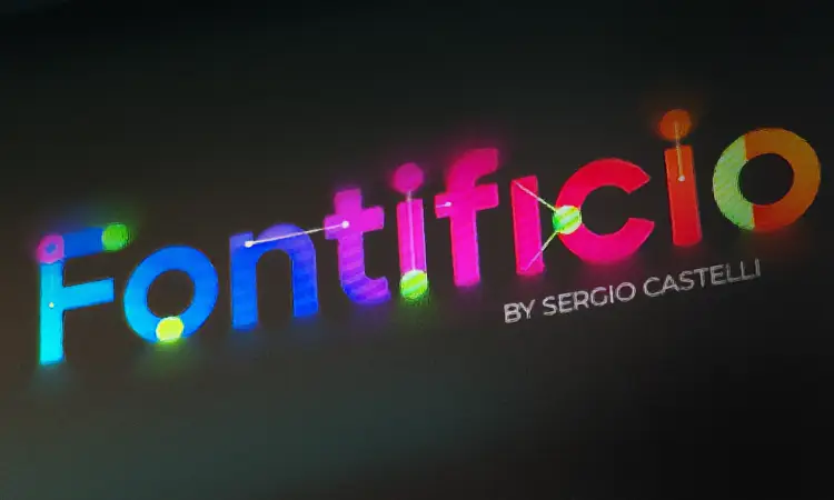 FONTIFICIO Schrifttool by Sergio Castelli